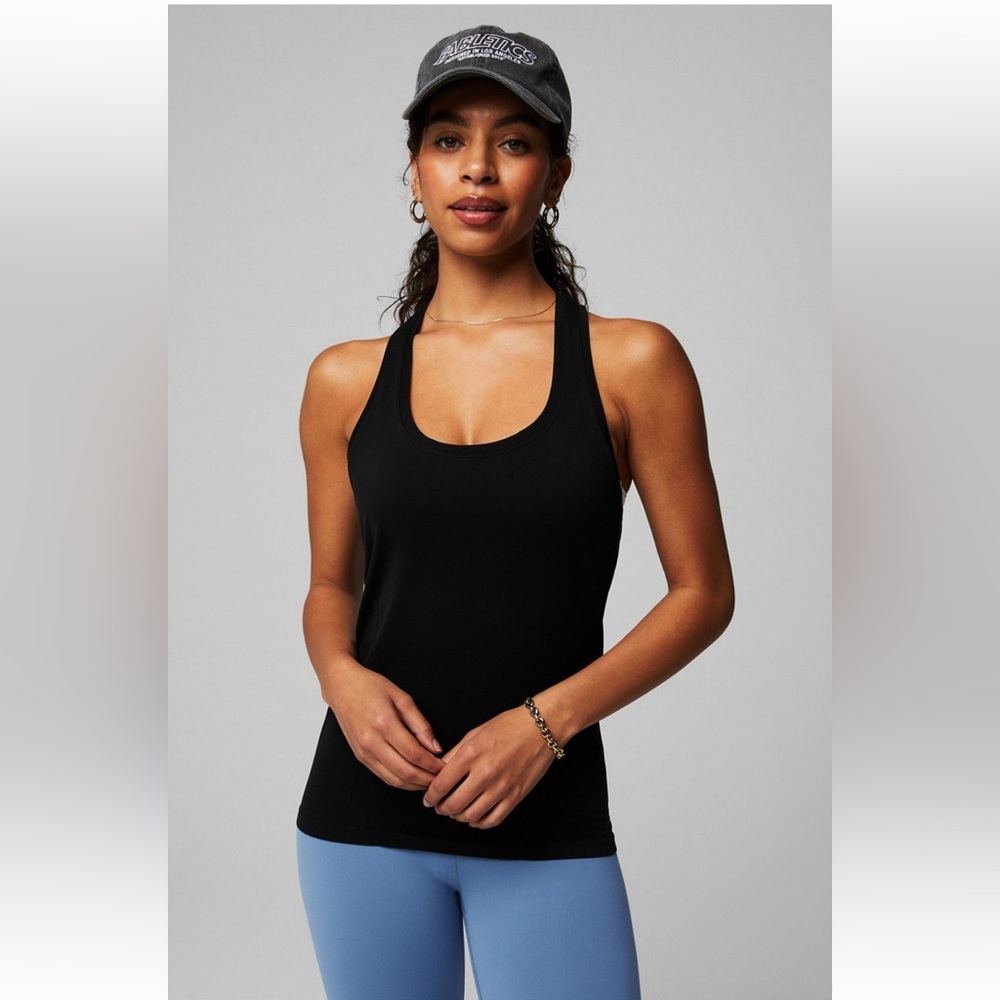 NWT Fabletics Black L Racerback tank